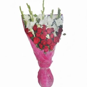 Classic Red Elegance or Velvet Heart Bouquet