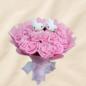 The Velvet Midnight Luxe Mini with Artificial Flowers