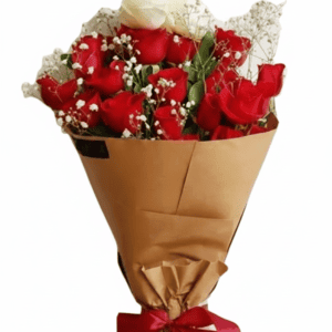 Rustic Charm Rose Bouquet